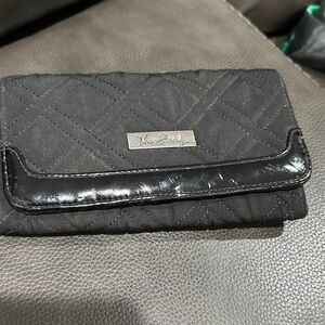 Vera Bradley Black Quilted Wallet